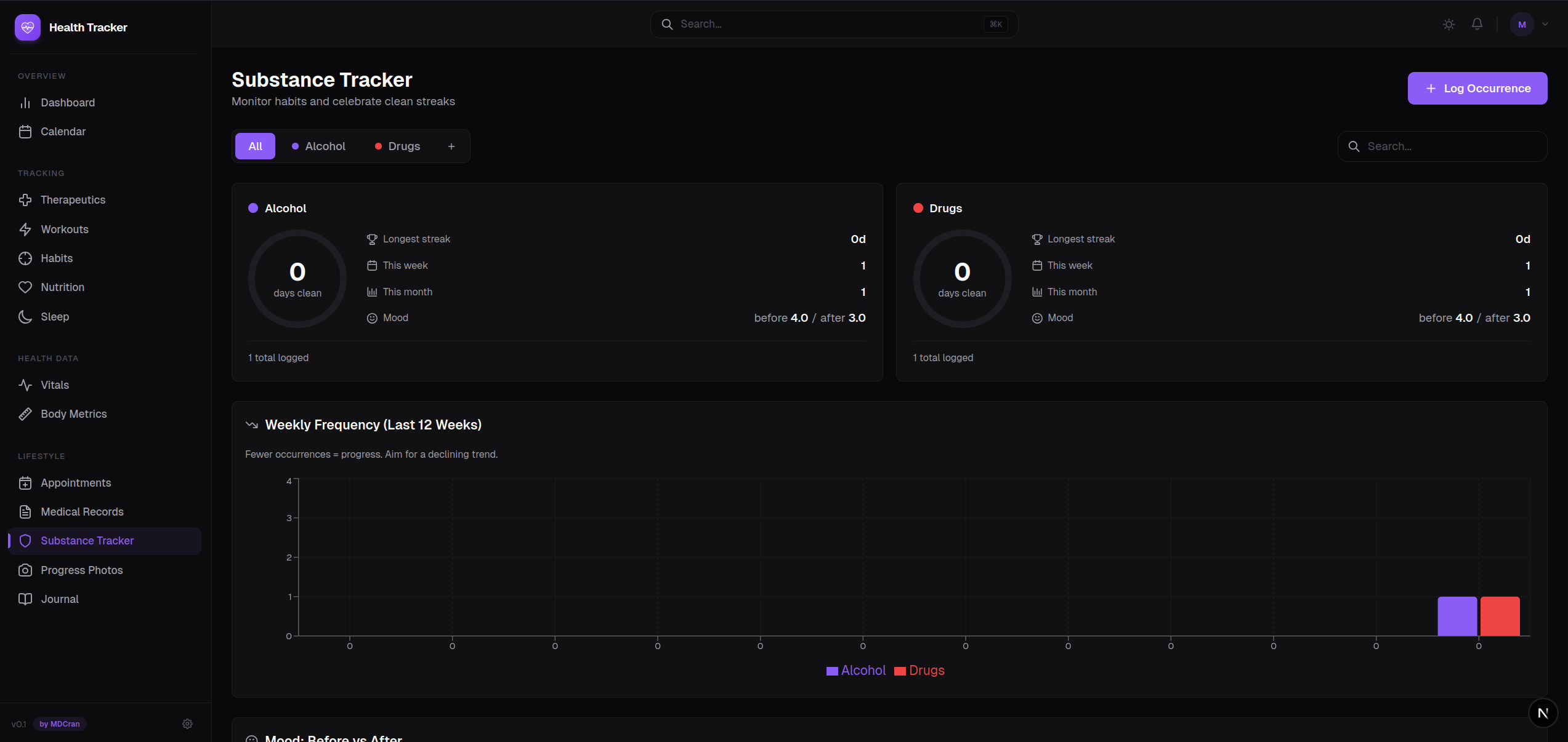 Health Tracker (w/ AI Nutrition) screenshot 6