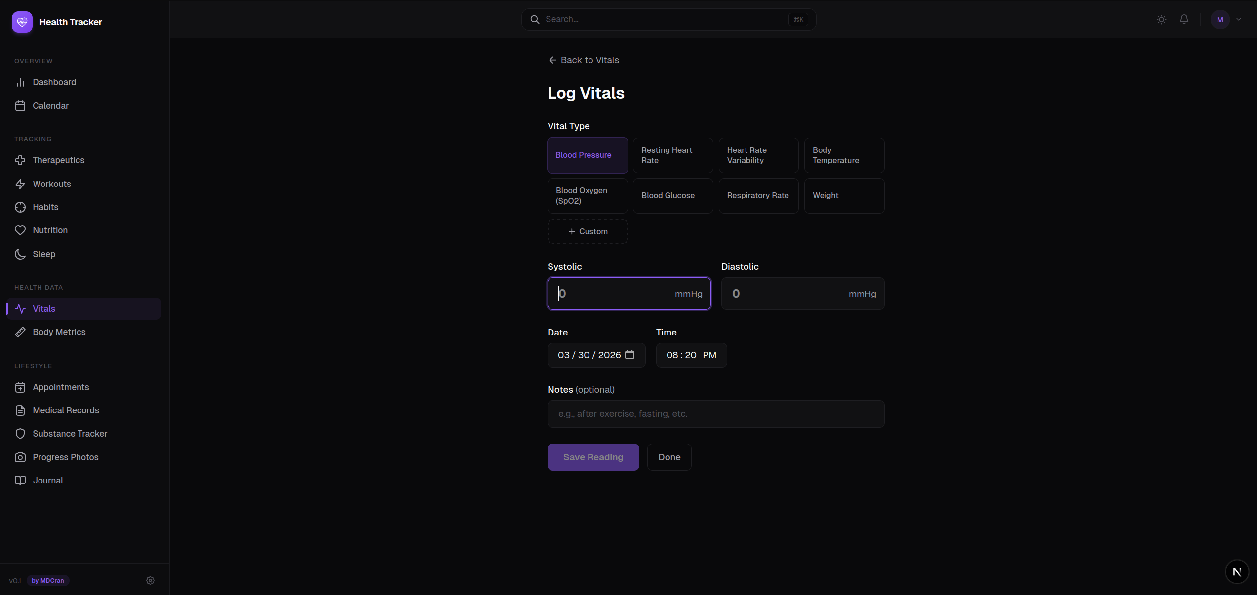 Health Tracker (w/ AI Nutrition) screenshot 8