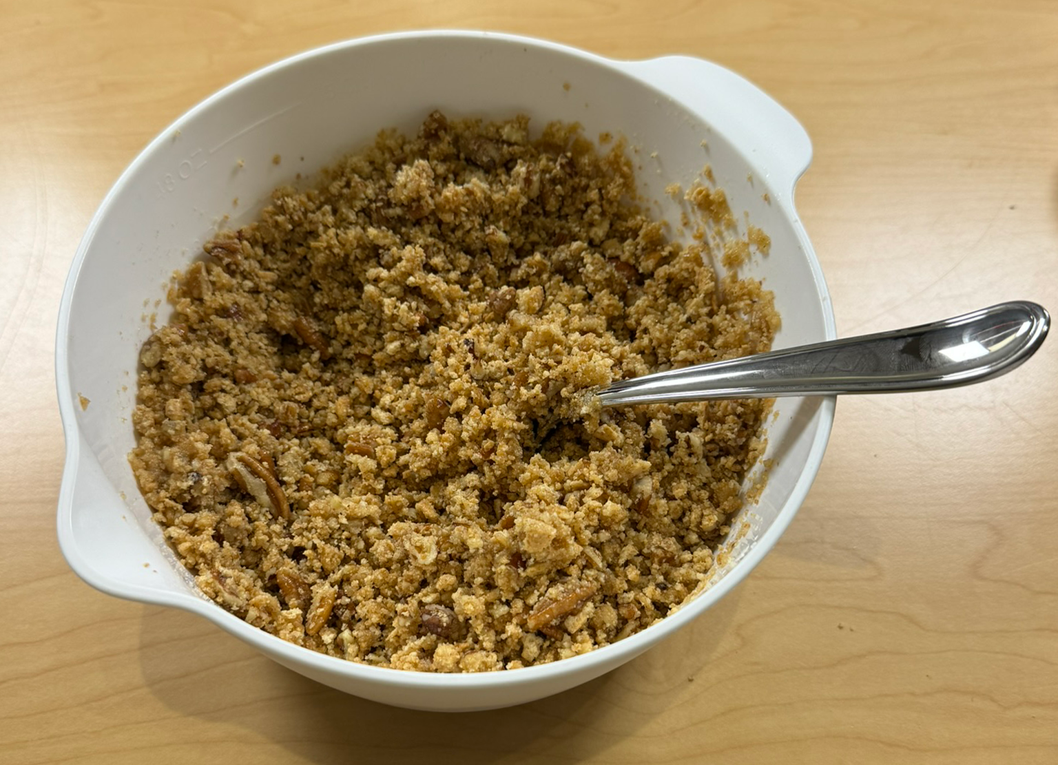 Graham cracker crust steps 5-7